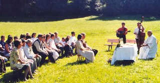 Hochzeit im Feld